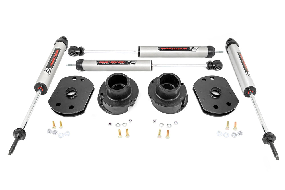 1x 760800 1x 760783 1x 30200 2.5 Inch Lift Kit V2 Ram 2500 4WD (2014-2021)