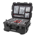 NANUK 955 WATERPROOF HARD CASE W/LID ORG.W/DIVIDERORANGE INTERIOR: 22 X 17 X 10.2IN