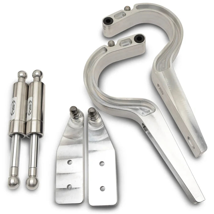 Billet Trunk Hinges Polished