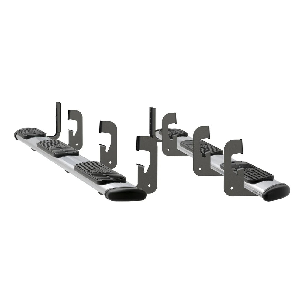 108IN REGAL 7 POLISHED STAINLESS OVAL SIDE STEPS (NO BRACKETS)
