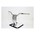 Performance Machine Phatbar H-Bar Assy, 11-1/2in Riser, 1-1/4in Bar, Int Wire, Gauge Mnt - Black Ops