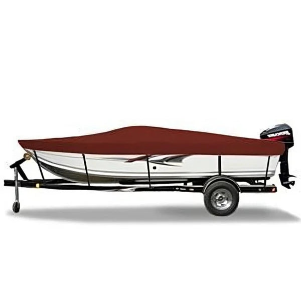 HOT SHOT BOAT COVERAL FSH HIGH WS 21FT6FTx 96FT OBCRANBERRY