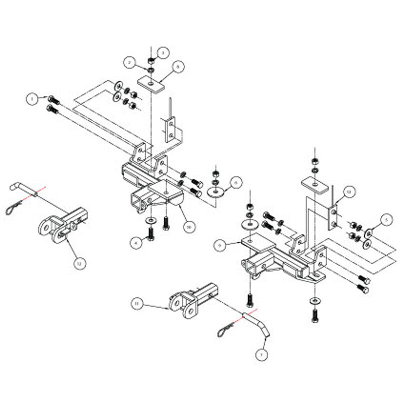 ROADMASTER MX BRACKET KIT