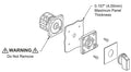SWITCH ROTARY240VAC 65A OFF+2
