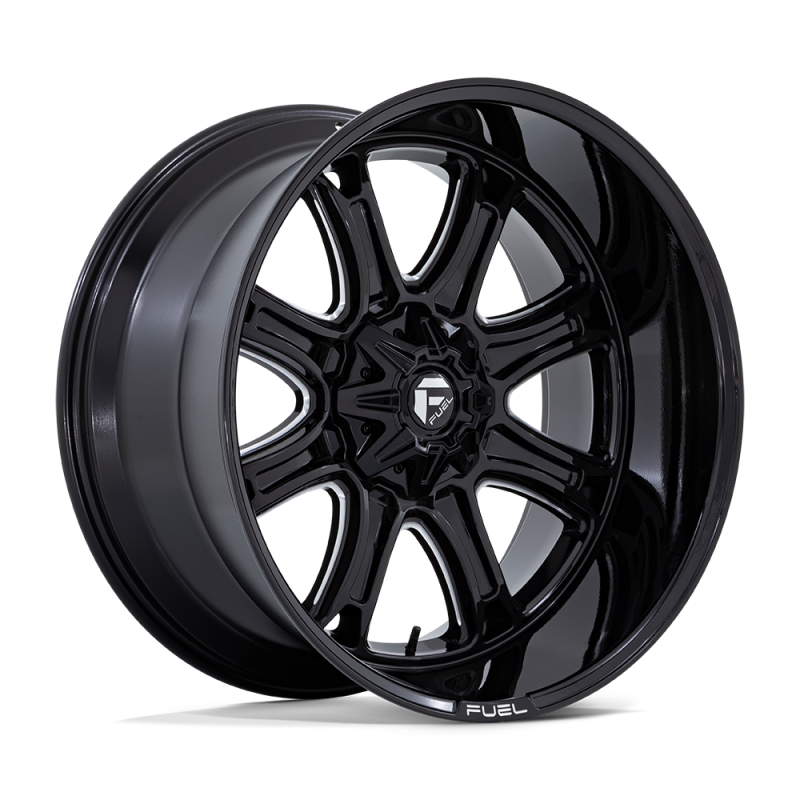 D853 20X10 5X4.5/5 G-BLK MILL -18MM