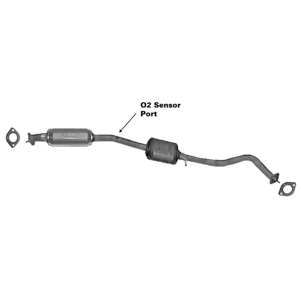 MIATA OBDII CATALYTIC CONVERTER DIRECT FIT