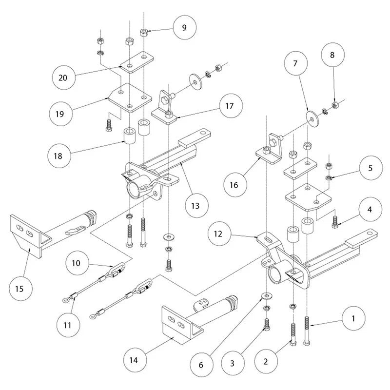 ROADMASTER EZ BRACKET KIT