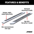 ADVANTEDGE SIDE BAR, SILVER, 91