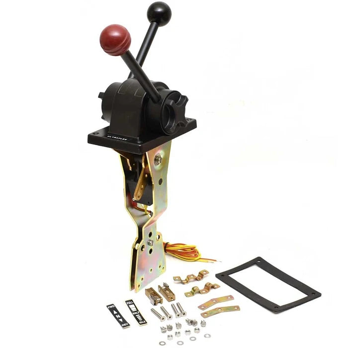 TWO LEVER TOP MOUNT BLACK