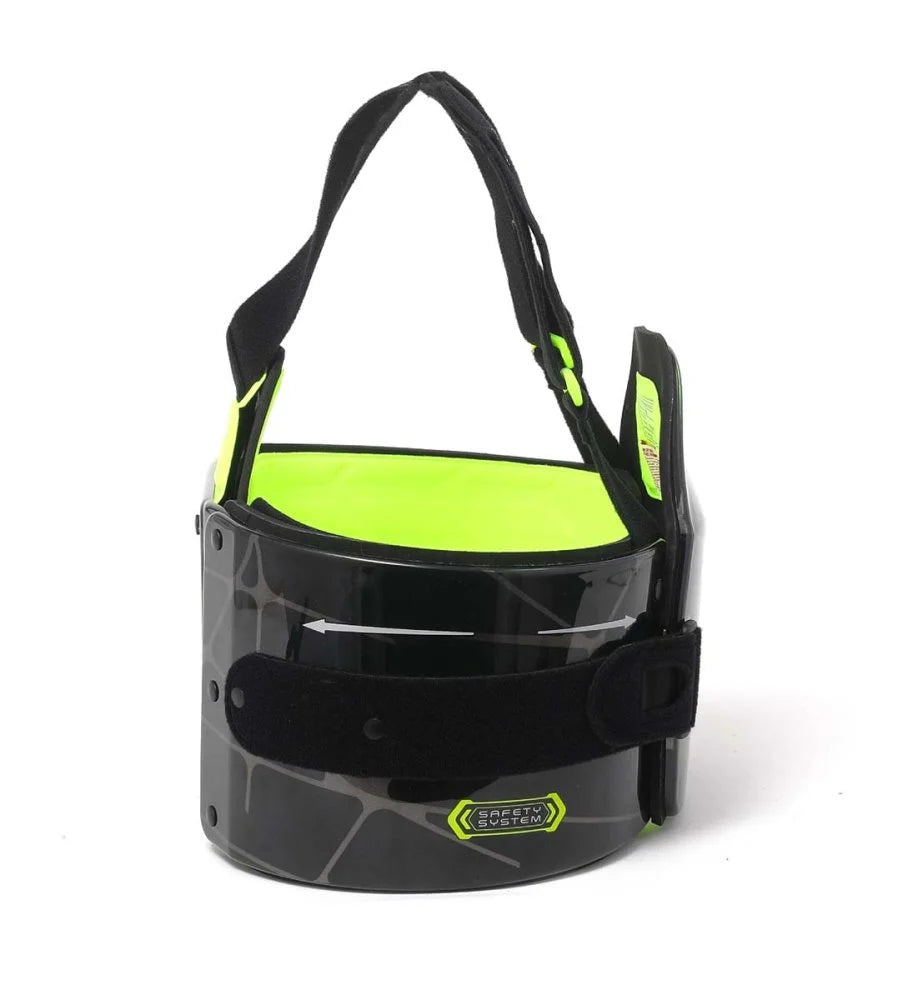 OMP KS-1 Pro Body Protection Black/Fluo Yellow - Size XL