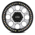 KM237 17X9 6X5.5 C-RED-BLK-RG -12MM