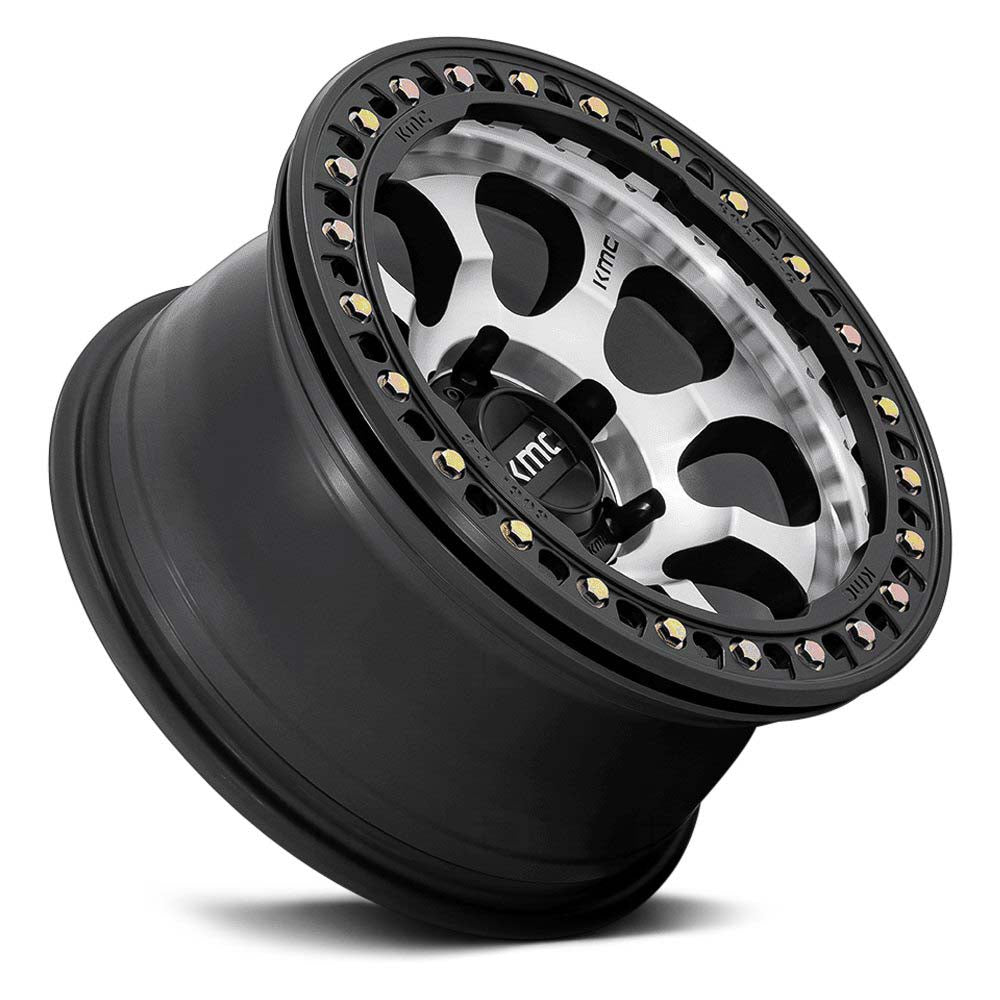 KM237 17X9 6X5.5 C-RED-BLK-RG -12MM