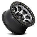 KM237 17X9 6X5.5 C-RED-BLK-RG -12MM