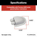 100W SOLAR PANEL BATTERY MAINTAINER