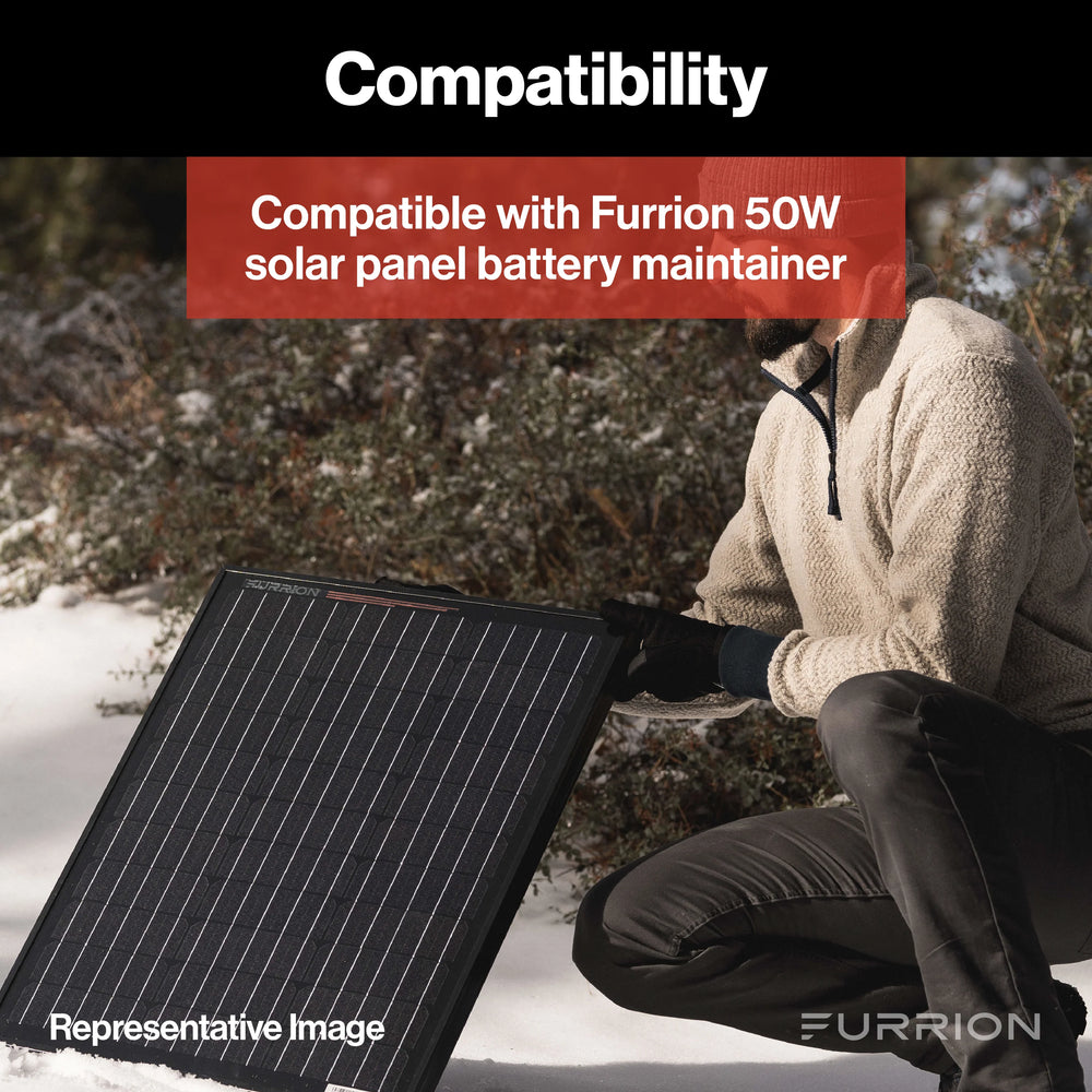 100W SOLAR PANEL BATTERY MAINTAINER