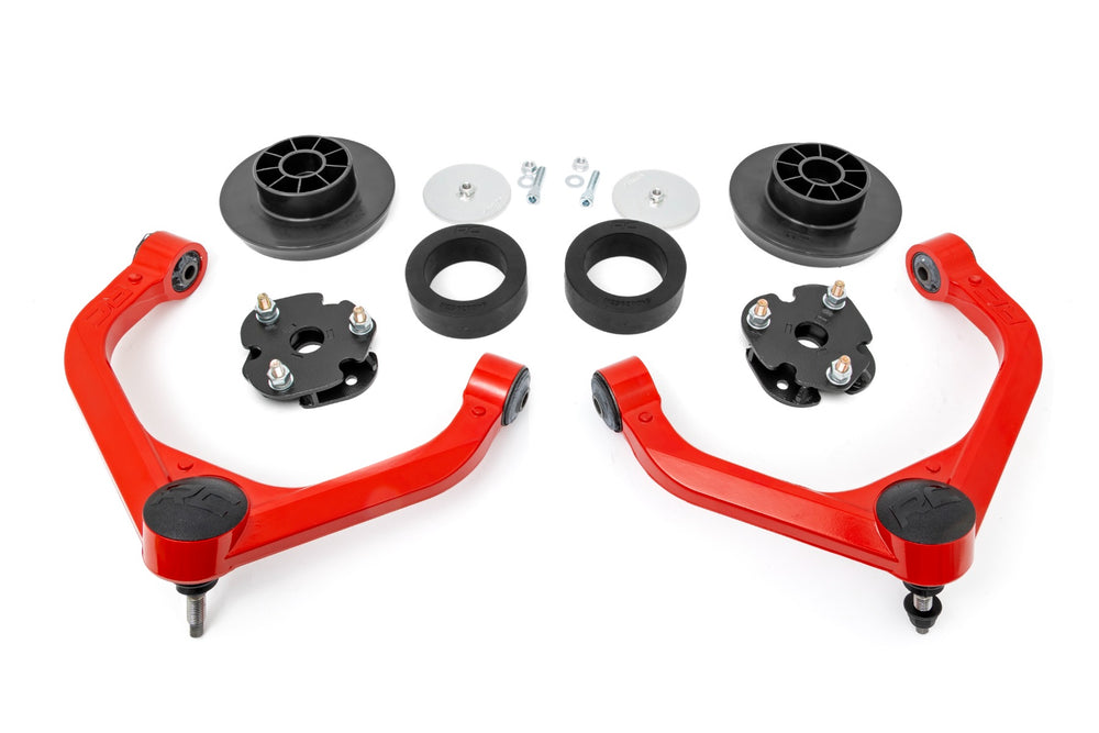 ~(49.5 lbs. 30X14X6)~ 3in Dodge Bolt-On Lift Kit w/ Rear N3 Shocks (12-18 Ram 1500 4WD)