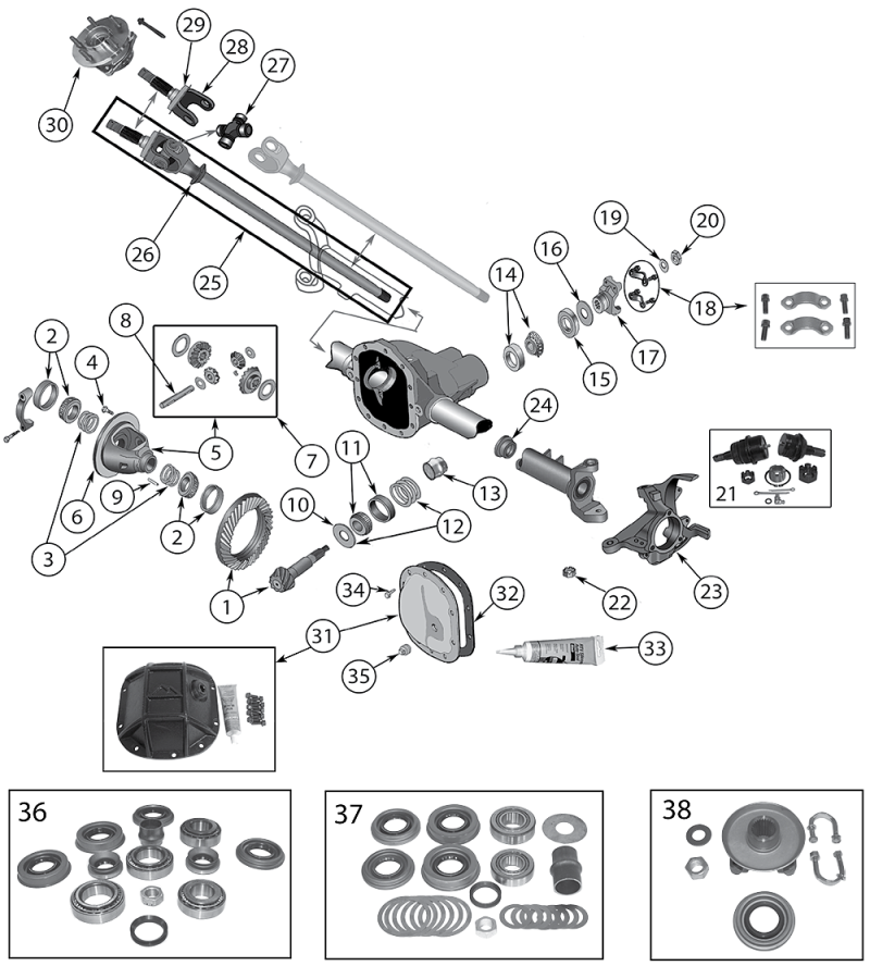 RING & PINION KIT