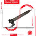 Genuine Bosch New Fuel Injector - LML DuramaxCore Charge of $ 150 Applies