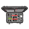 NANUK 938 CASE W/LID ORG.W/DIVIDERBLACK INTERIOR: 21.5 X 12.5 X 11.6IN