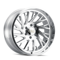 CALI OFF-ROAD PURGE 9114 POLISHED 20X10 6-135 -25MM 87.1MM