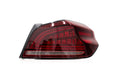 1521 SUBARU WRX/STI SPEC CR TAIL LIGHTS RED LENS BLACK BASE