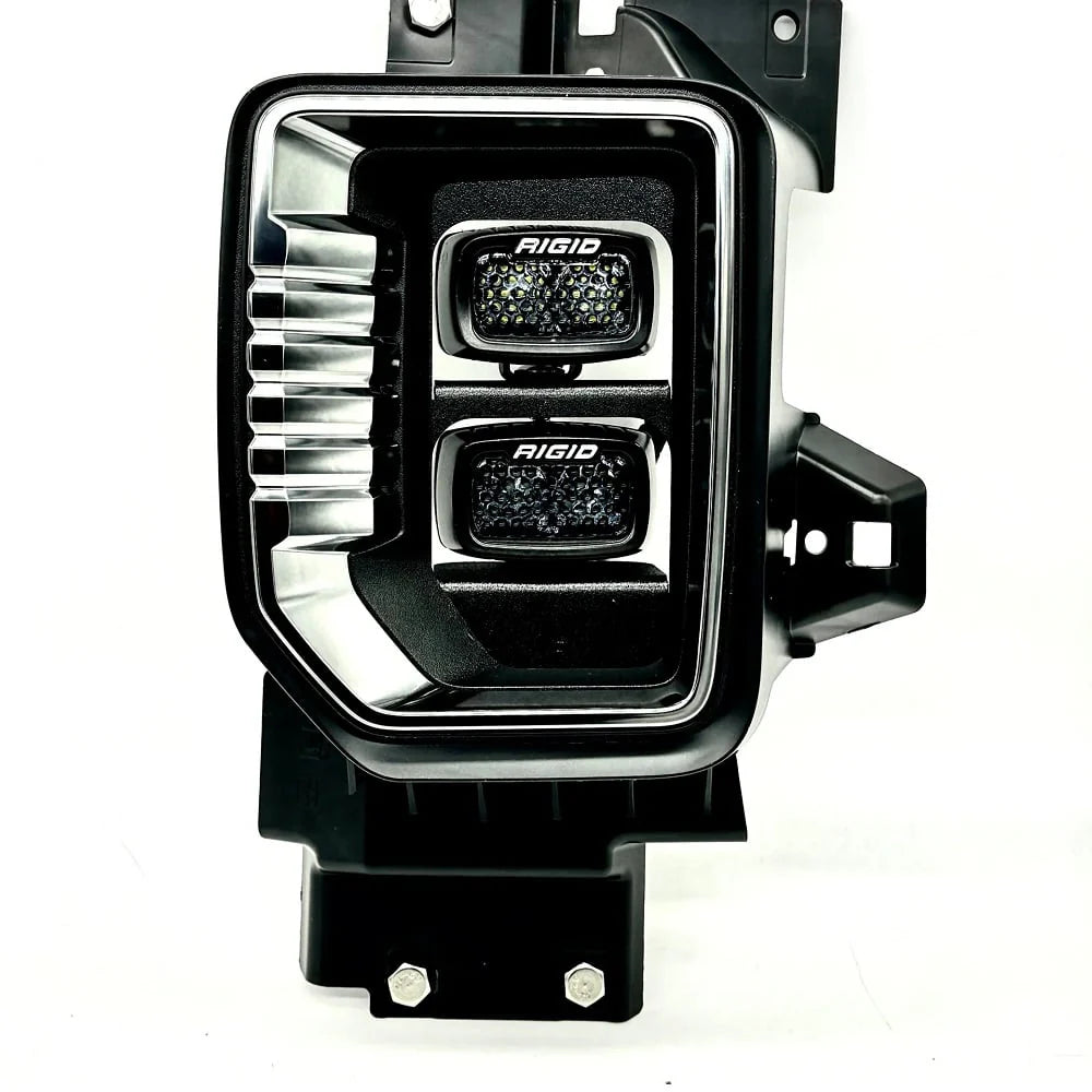 2023 SIERRA 2500/3500HD FOG LIGHT KIT RIGID SRM COMBO (INC CONNECTORS)