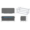 MID-SIZE TB HD W/ TOP COVER COMBO