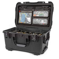 NANUK 938 CASE W/LID ORG.W/F FOR 6UPBLACK INTERIOR: 21.5 X 12.5 X 11.6IN