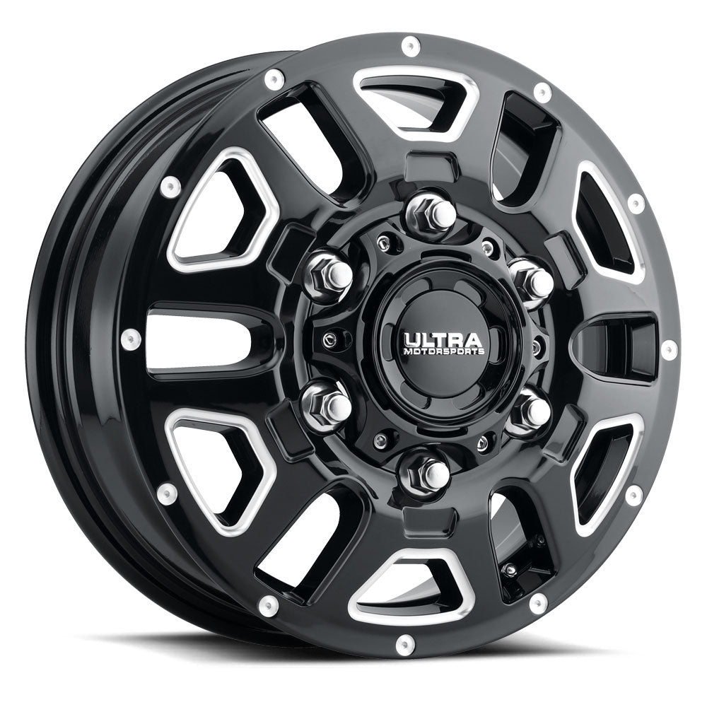 GLOSS BLACK WITH MILLED ACCENTS