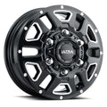 GLOSS BLACK WITH MILLED ACCENTS