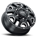 GLOSS BLACK WITH MILLED ACCENTS