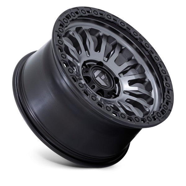 D857 17X9 8X180 M-GNMTL BLK 1MM