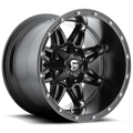 ~(46 lbs. 21X21X15)~ HOSTAGE 18x12 5x114.30/5x127.00 MATTE BLACK (-44 mm)