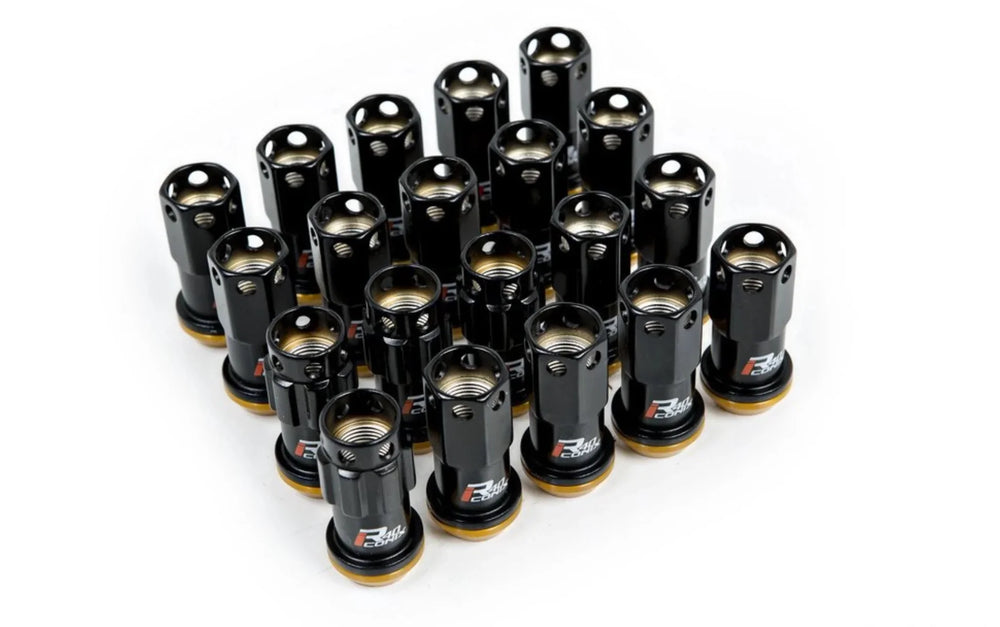 Project Kics 14X1.50 Black Lock w/ Capless Lug Nuts 16+4
