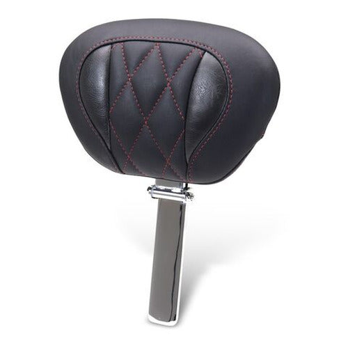Mustang 23-25 Harley CVO Road Glide (ST) Deluxe Diamond Ext Arm Wrap-around Backrest Black