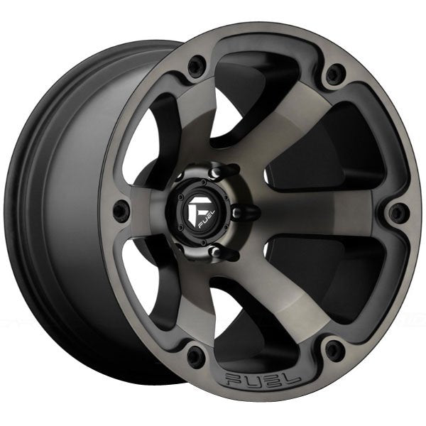 ~(39 lbs. 21X21X12)~ BEAST 18x9 8x180.00 MATTE BLACK DOUBLE DARK TINT (1 mm)