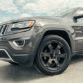 ~(39 lbs. 21X21X12)~ BEAST 18x9 8x180.00 MATTE BLACK DOUBLE DARK TINT (1 mm)