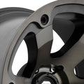 ~(39 lbs. 21X21X12)~ BEAST 18x9 8x180.00 MATTE BLACK DOUBLE DARK TINT (1 mm)