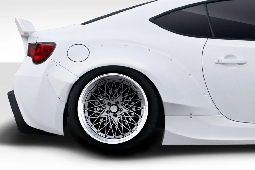 2013-2020 Scion FR-S Toyota 86 Subaru BRZ Duraflex GT500 V2 Rear Fender Flares ( 70mm) - 4 Piece