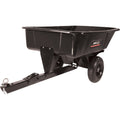 10 CU FT POLY SWIVEL DUMP CART600LBS CAPACITYBLACK