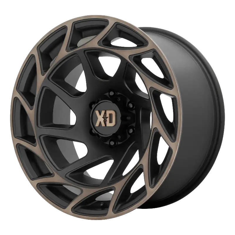 ONSLAUGHT 20X12 5X5.0 44MM SATIN BLACK W/ BRONZE TINT