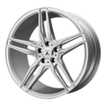 AB12 22X9 5X120 BRUSHED SLV 32MM
