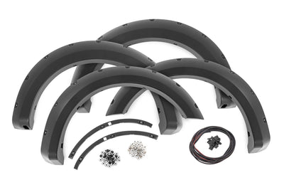Rough Country black fender flares