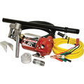 12V DC 8 GPM PORTABLE FUEL TRANSFER PUMP W/ MANUAL NOZZLE NOZZLE BOOT & HARDWAR