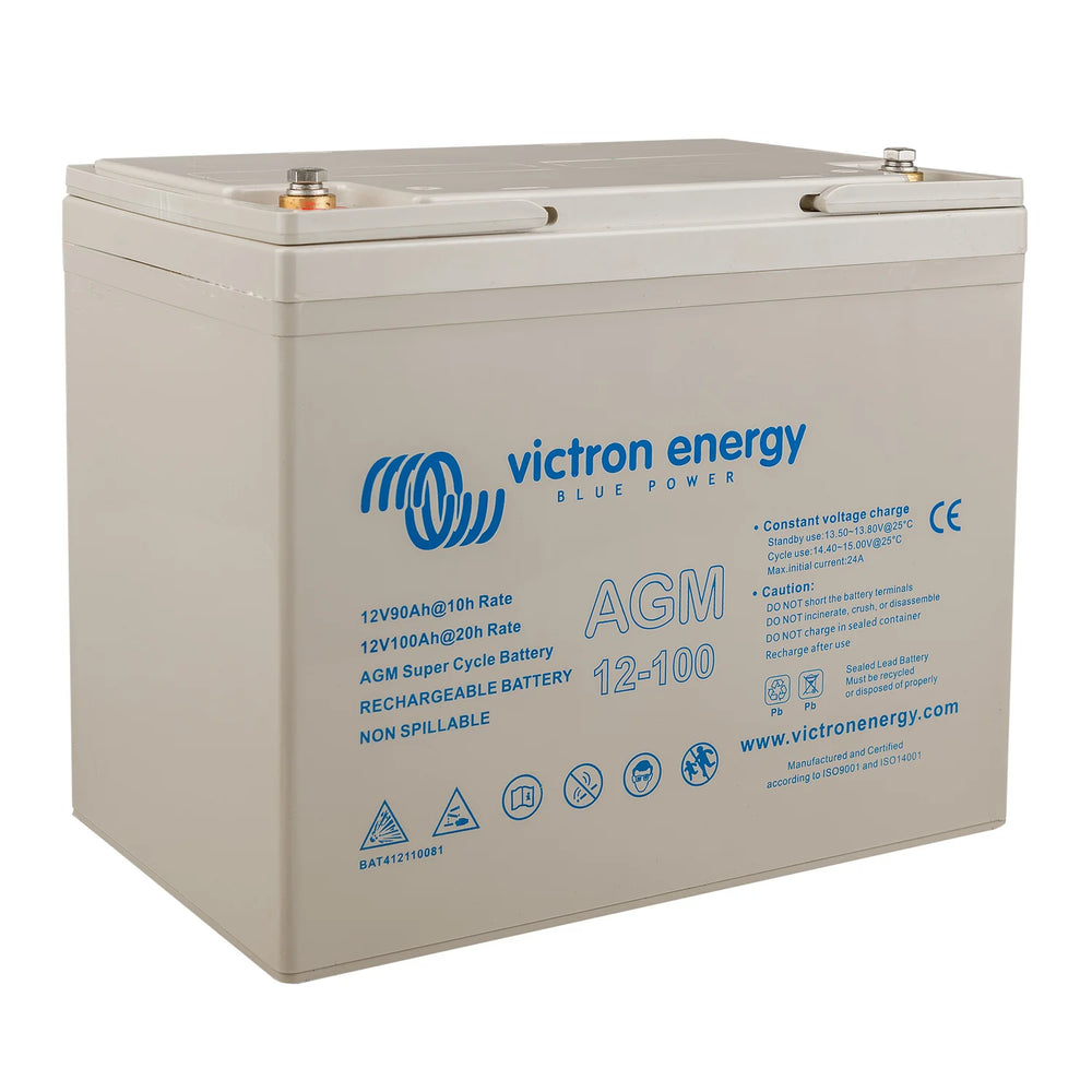 12V/100AH AGM SUPER CYCLE BATT. (M6