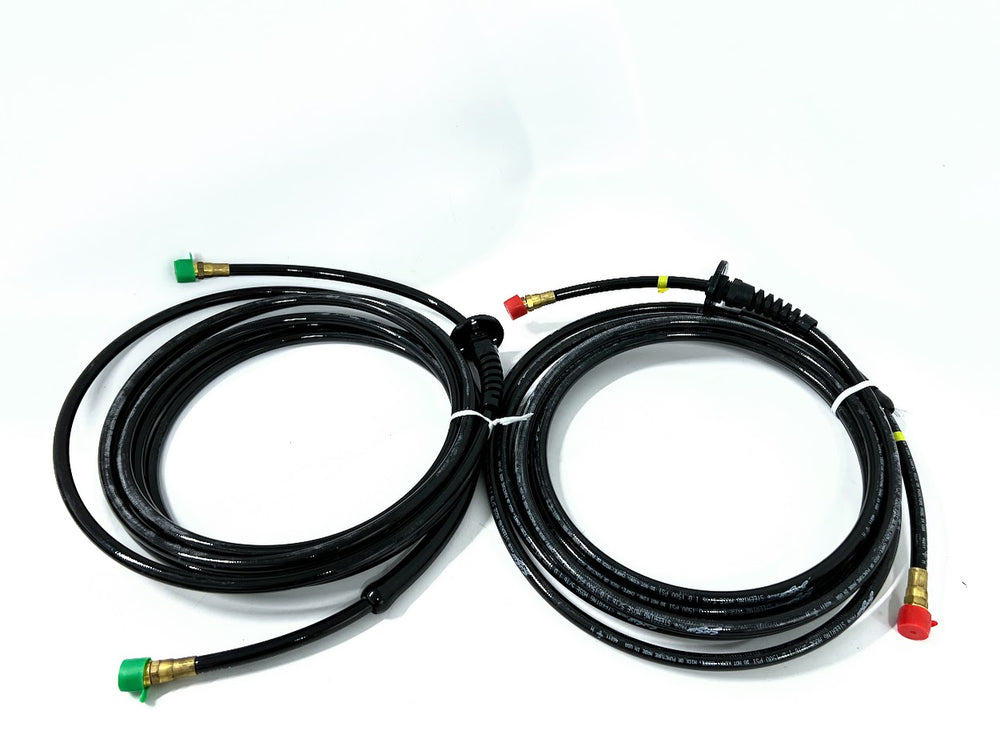 SS O/B HOSE KIT PRO BULKHEAD 2 X