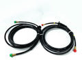SS O/B HOSE KIT PRO BULKHEAD 2 X