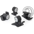 Innovative 90-99 Toyota MR2 5S/3S Black Steel Mounts 95A Bushings