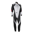 OMP KS-3X OVERALL FIA 8877-2022 (ADULT) GRAY / BLACK SZ 56