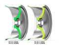 Kansai Seven - 19x9.5 / 5x120 / +22ET - Hyper Silver